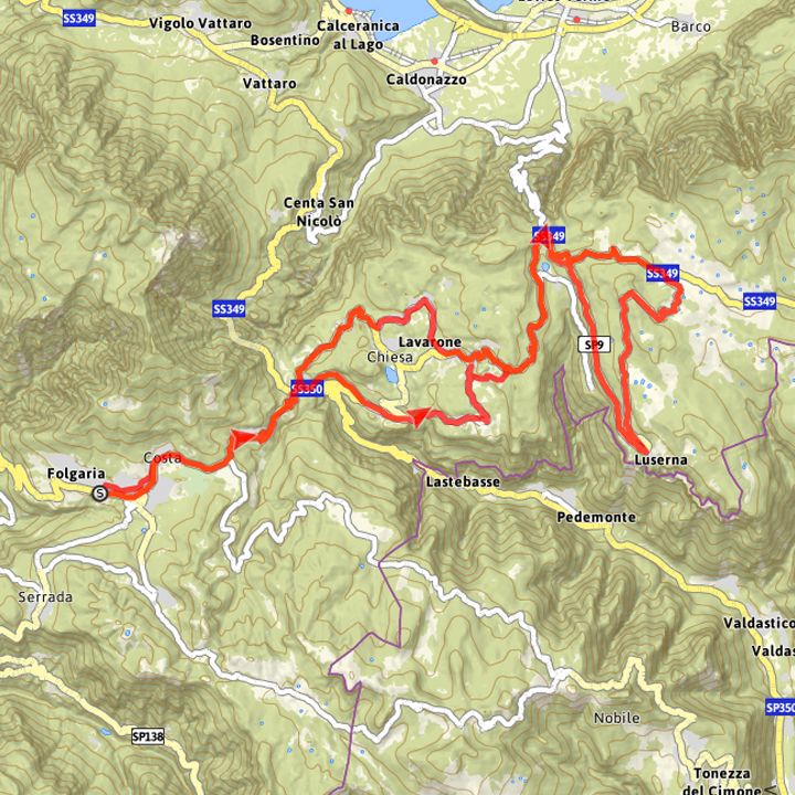 Cartina Del Trentino Luserna